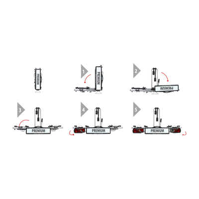 Sykkelholder Eufab Premium